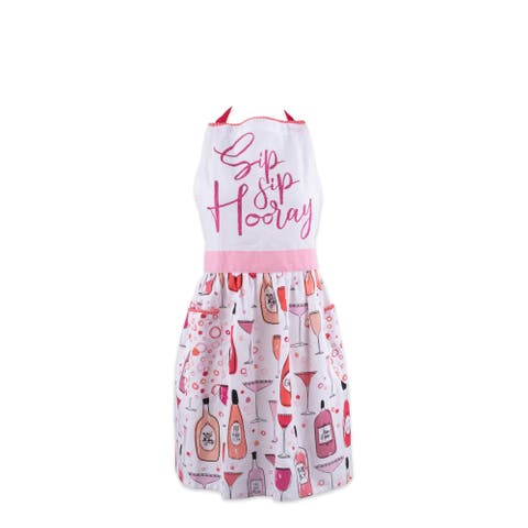 Sip Sip Hooray Skirt Apron