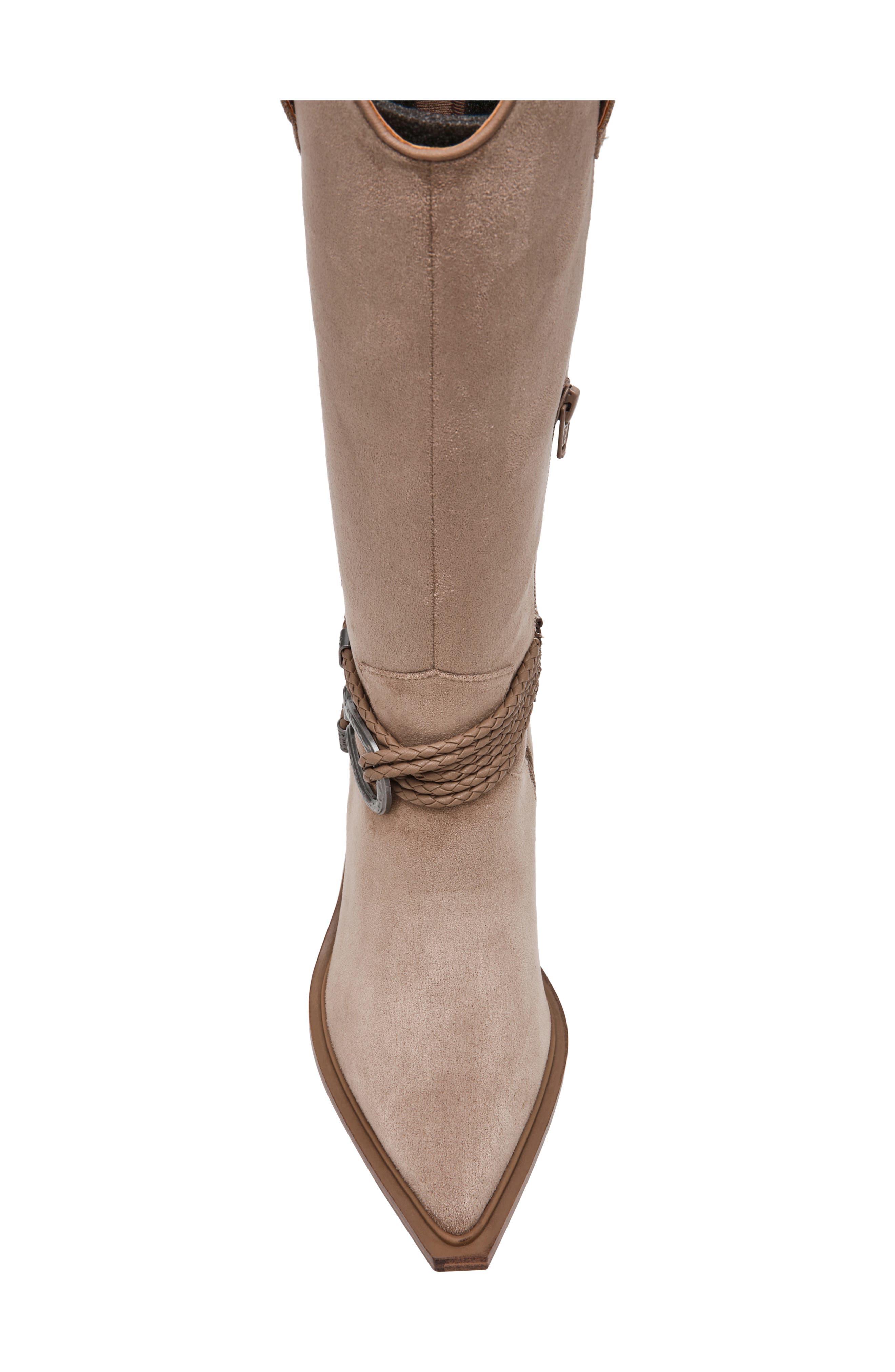 Gennie Knee High Boot, Alternate, color, STONE
