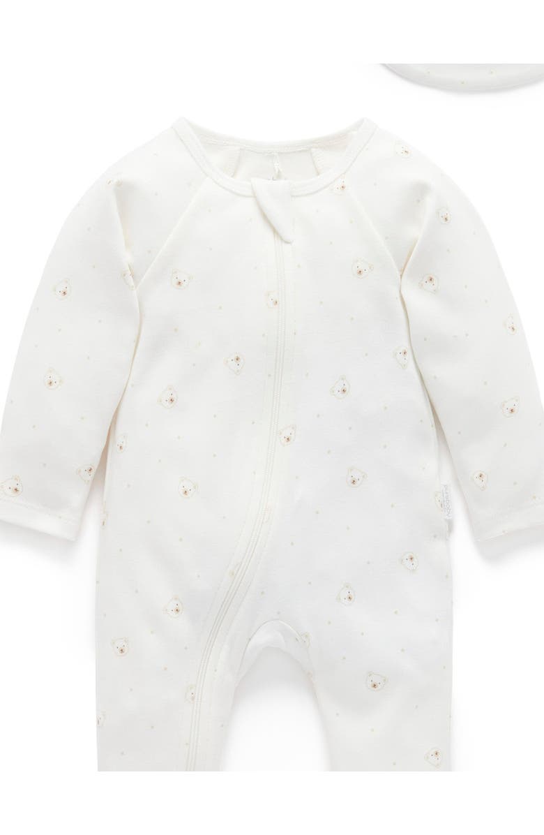 Purebaby Welcome Baby Gift Pack 5 Piece, Alternate, color, Vanilla Bear