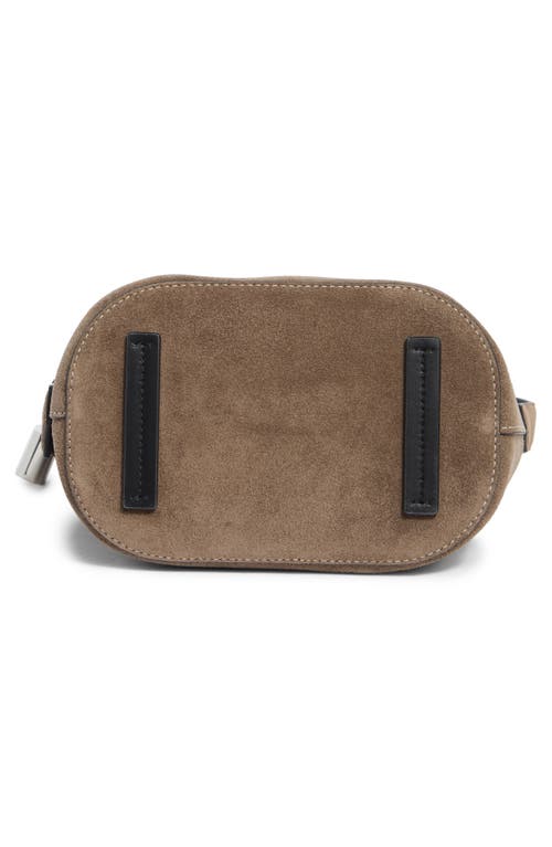 Marc Jacobs Suede Bucket Bag In Brown