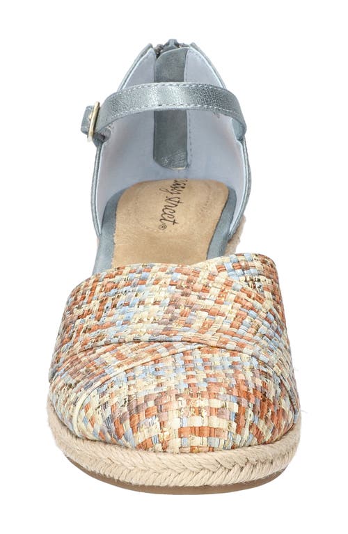 EASY STREET EASY STREET COAST ESPADRILLE WEDGE SANDAL