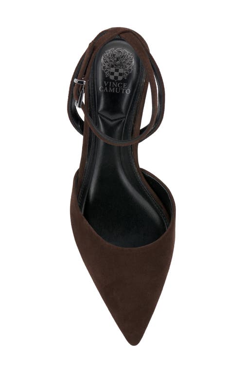 Vince Camuto Irva Ankle Strap Pointed Toe Pump
