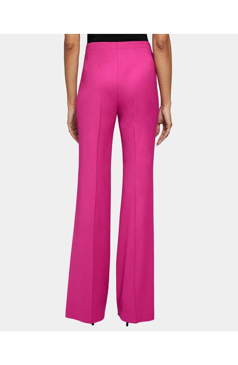 Santorelli BETH Mid-Rise Flared Pant in Wool Blend, Alternate, color,