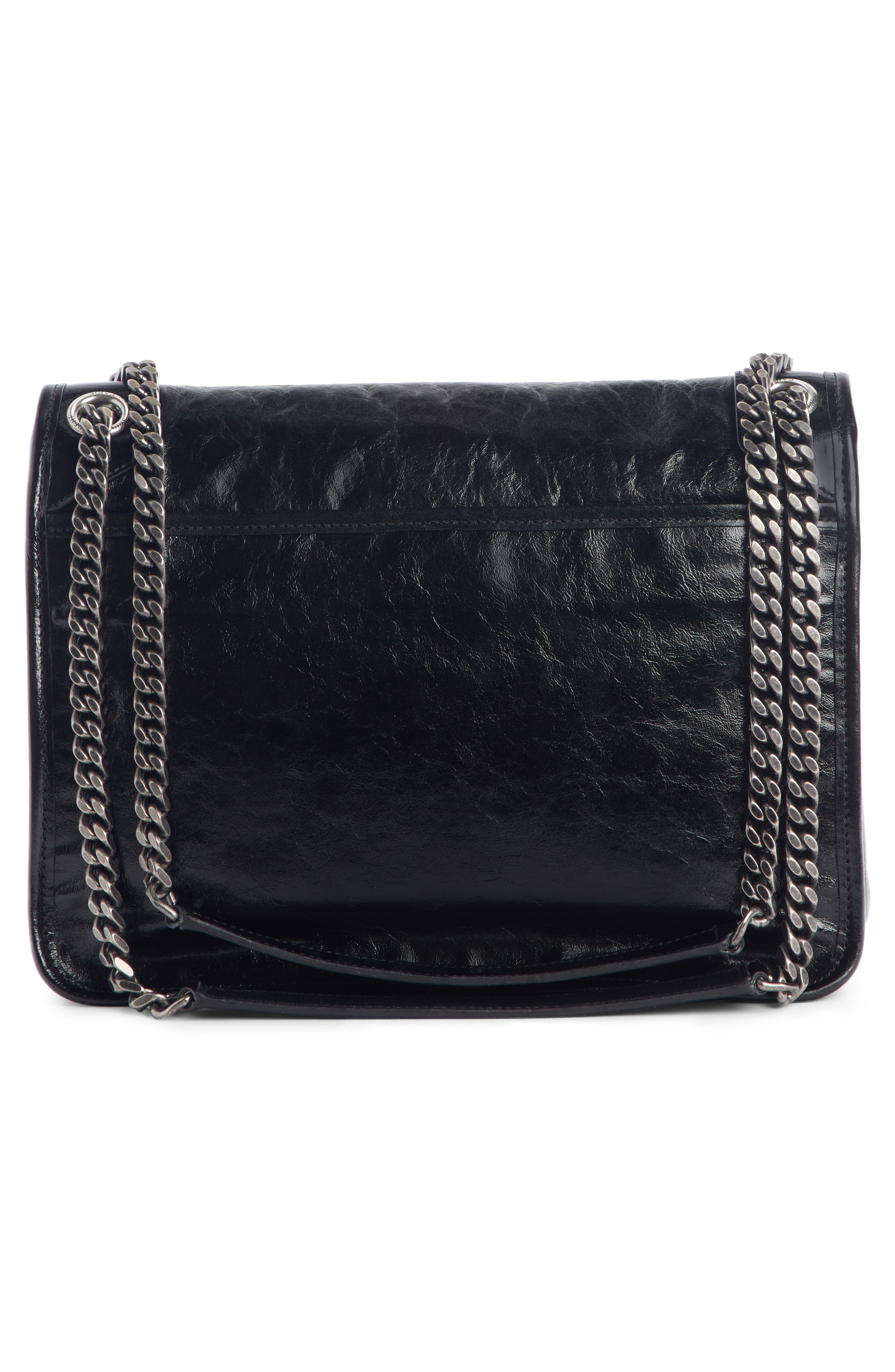 Saint Laurent Medium Niki Smooth Leather Shoulder Bag, Alternate, color, 