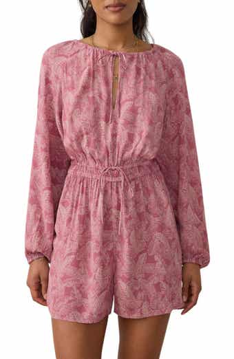 Faherty Kai Long Sleeve Romper