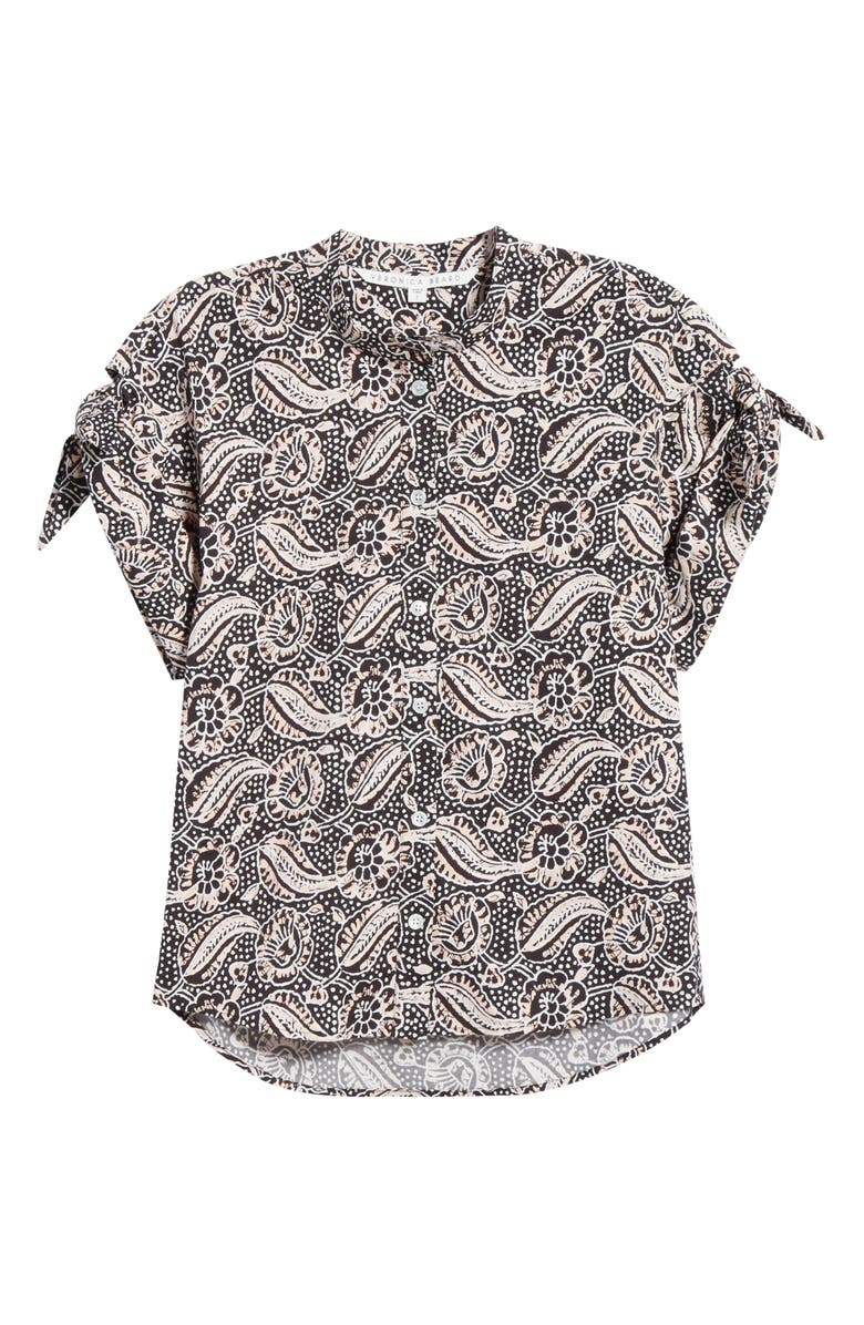 Veronica Beard Sanaa Floral Print Shirt, Alternate, color,
