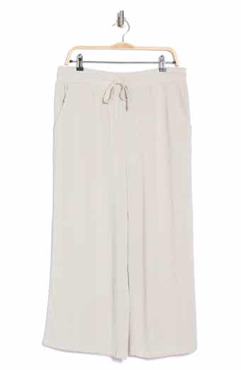 Bobeau Ember Ribbed Wide Leg Pants