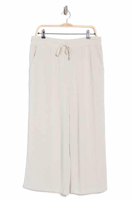 Bobeau Ember Ribbed Wide Leg Pants