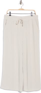 Bobeau Ember Ribbed Wide Leg Pants