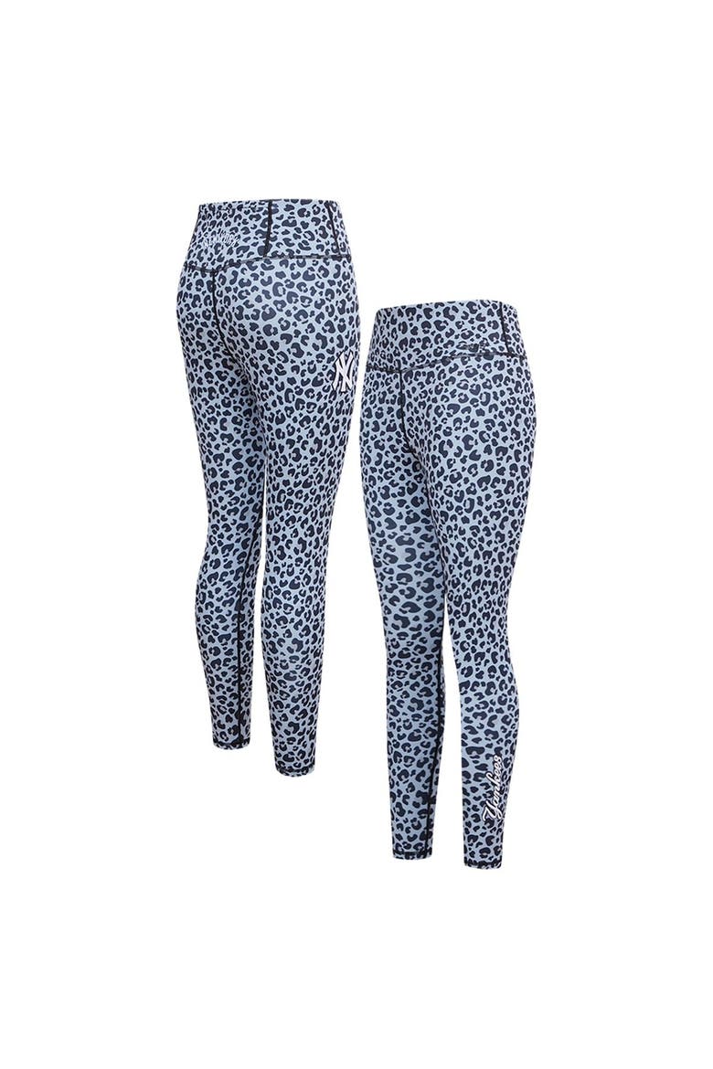 Women's Pro Standard Leopard New York Yankees Allover Print Leggings, Main, color, Leopard
