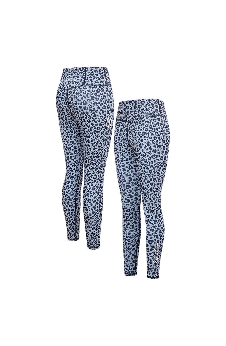 PRO STANDARD Women's Pro Standard Leopard New York Yankees Allover Print Leggings, Main, color, Leopard