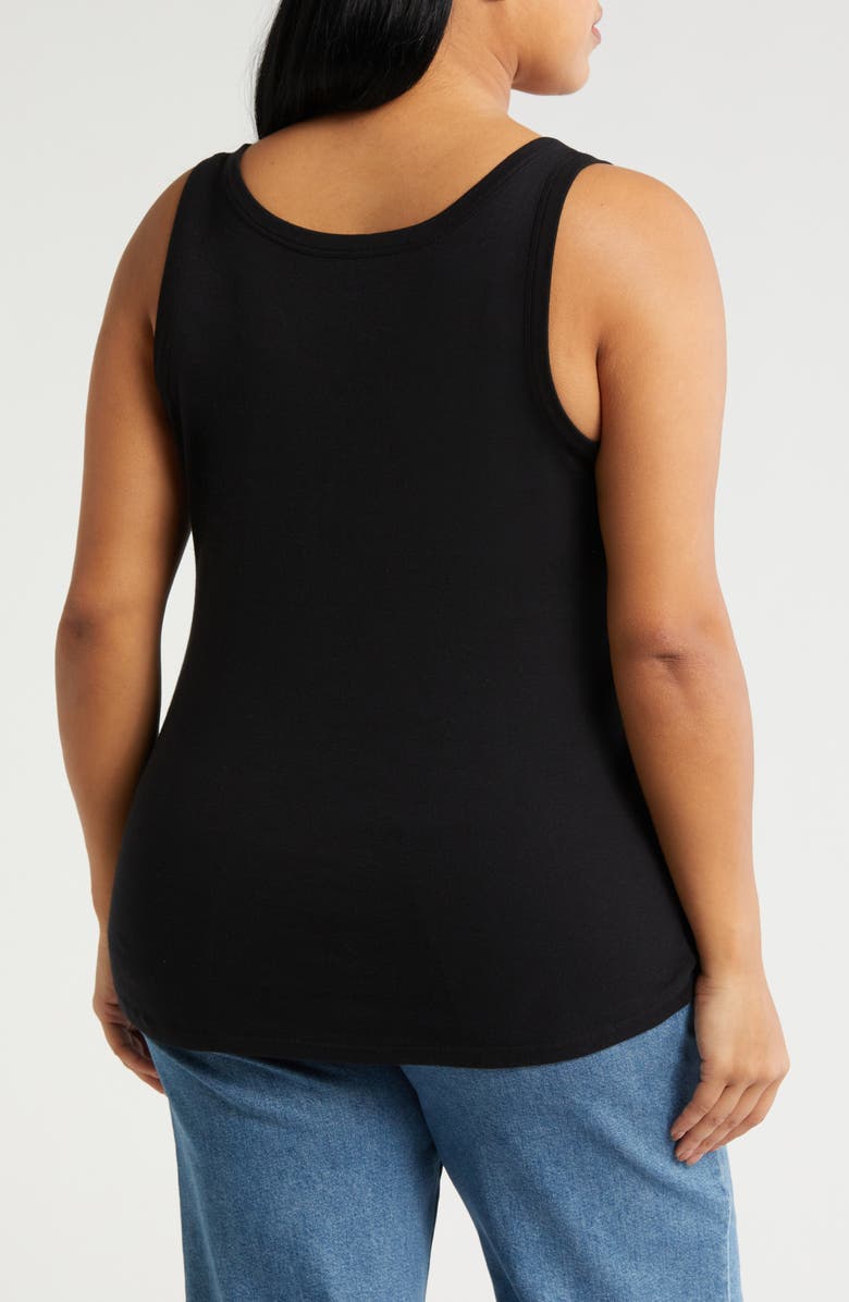 Caslon<sup>®</sup> Melody Rib Tank Top, Alternate, color, 