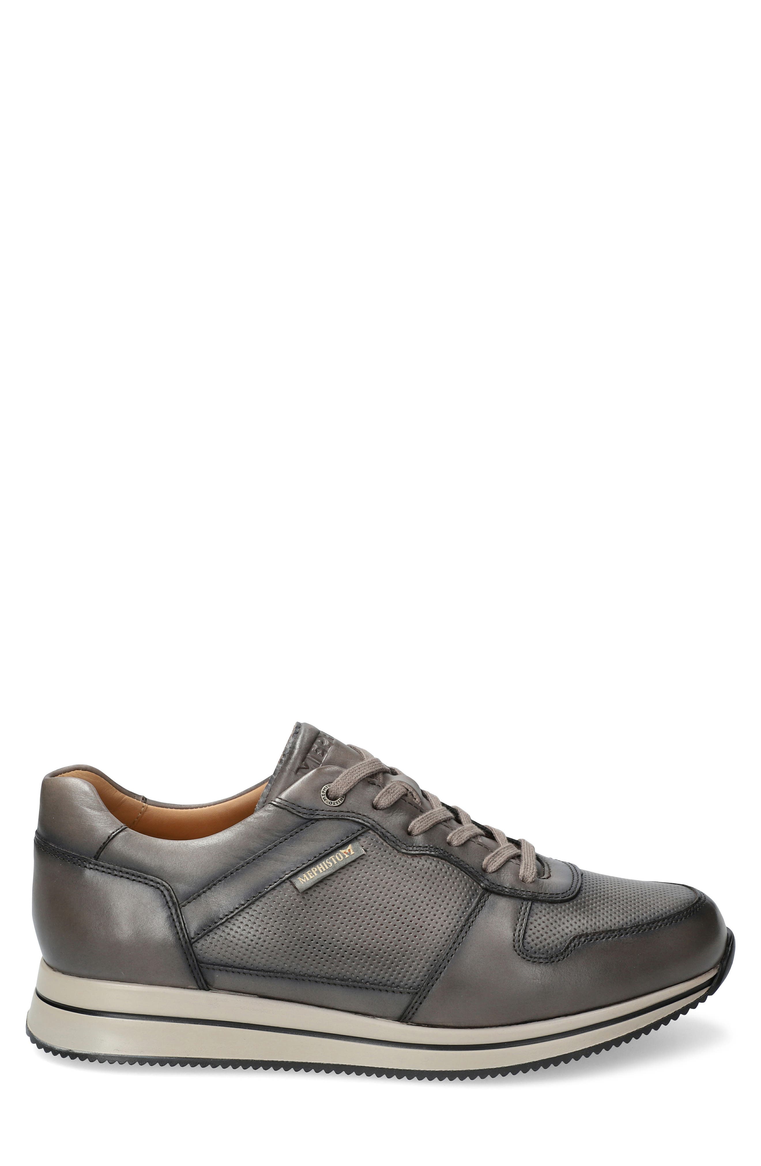 Mephisto Gerome Sneaker, Alternate, color, Lightgray Ran