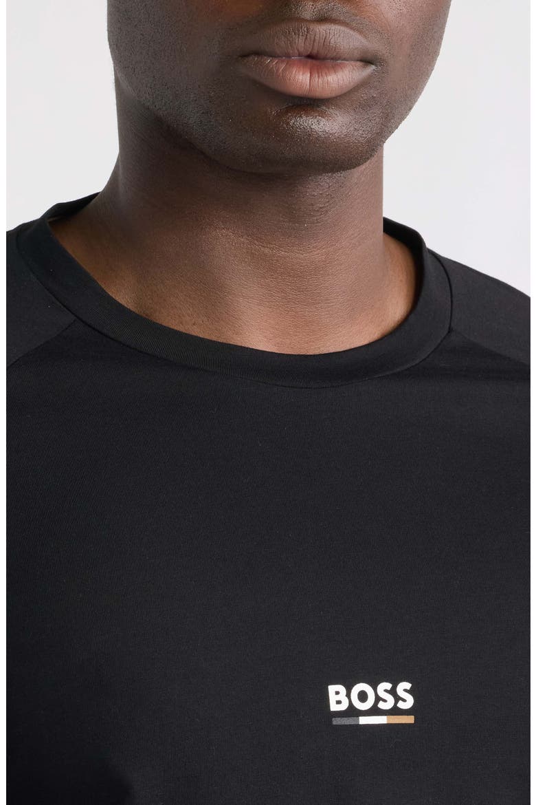 Slim Fit Logo Graphic T-Shirt, Alternate, color, BLACK
