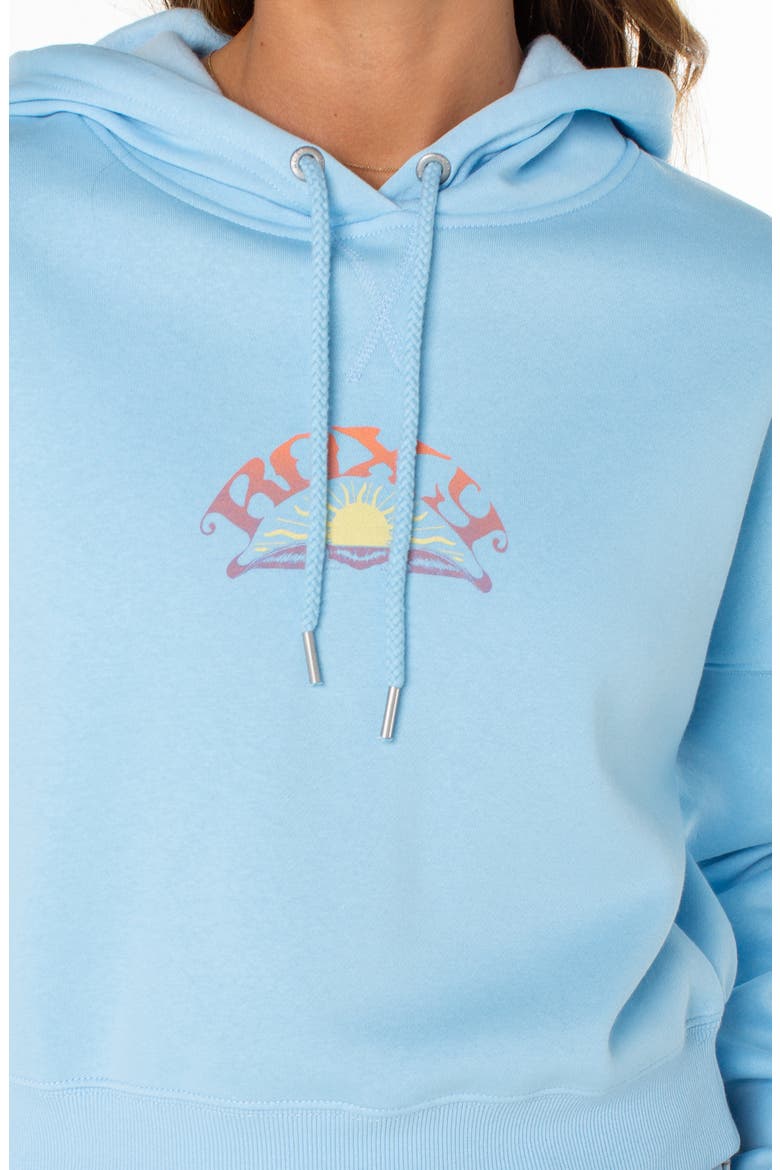 Breakwater Fleece Graphic Hoodie, Alternate, color, AIRY BLUE