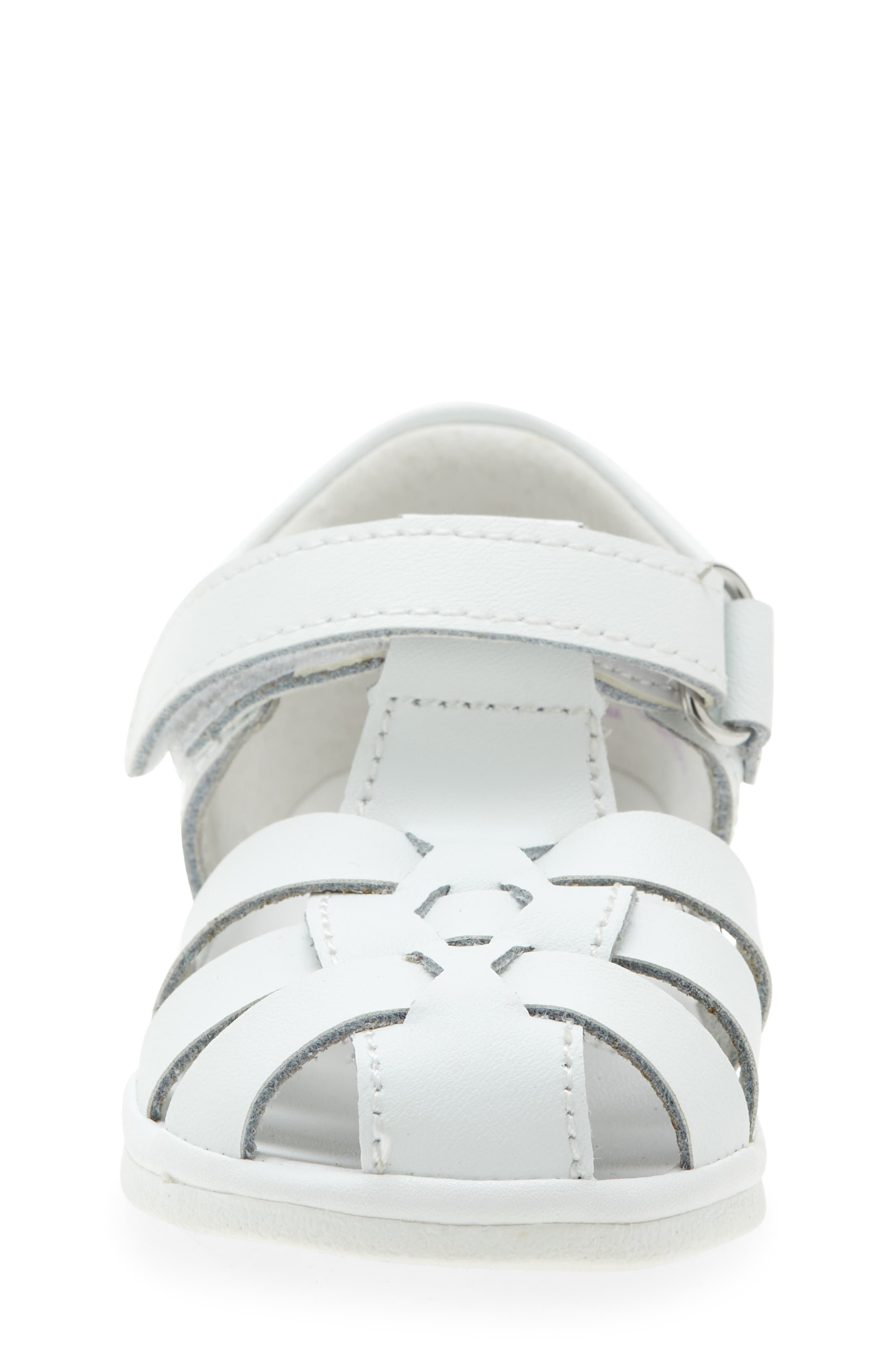 L'AMOUR Christie Fisherman Sandal, Alternate, color, White