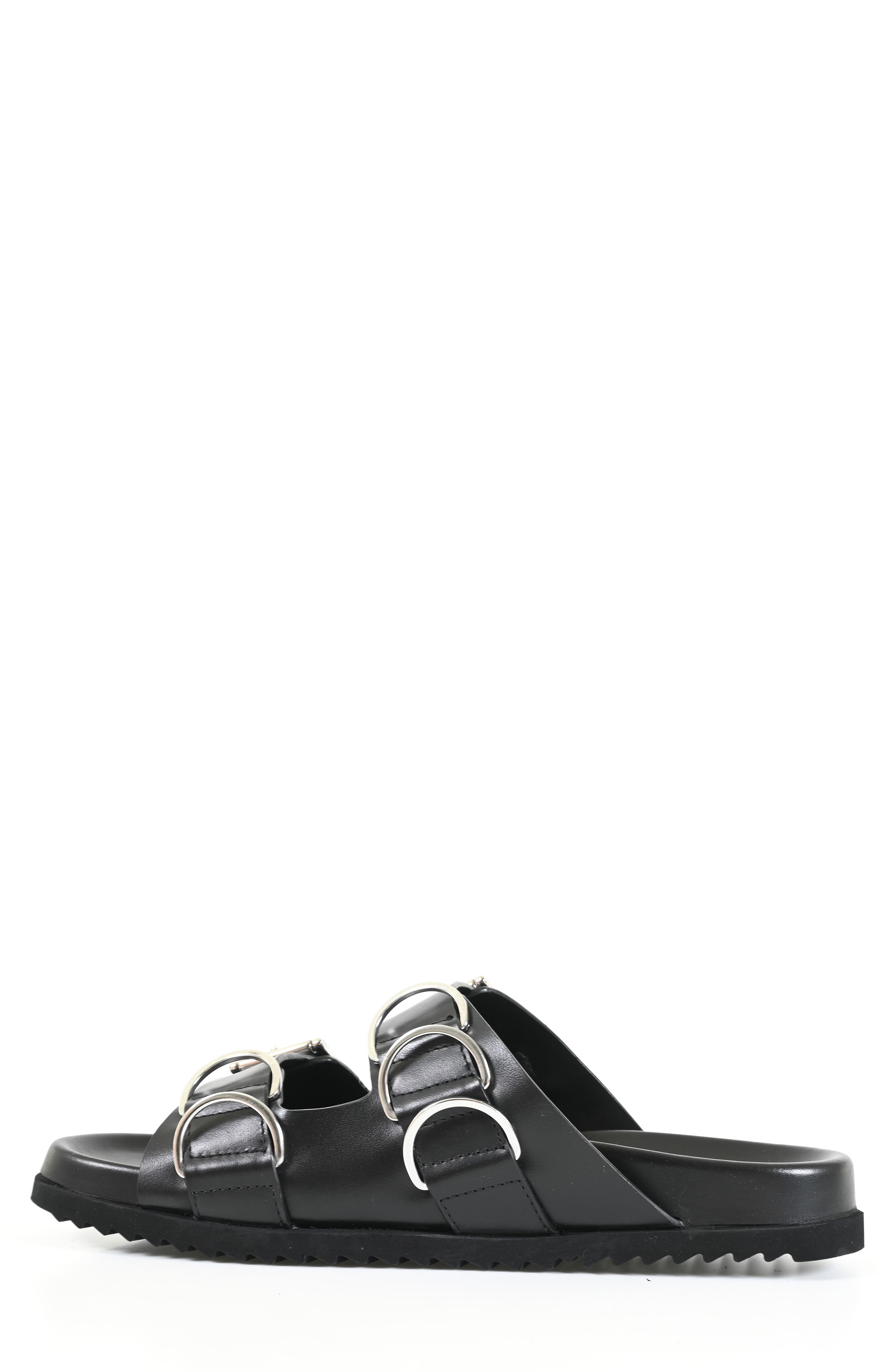 JOHN RICHMOND Two-Strap Sandal, Alternate, color, Black