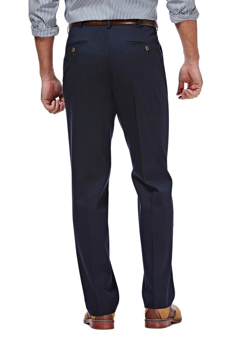 Premium No Iron Khaki Classic Fit Pant, Alternate, color, DARK NAVY