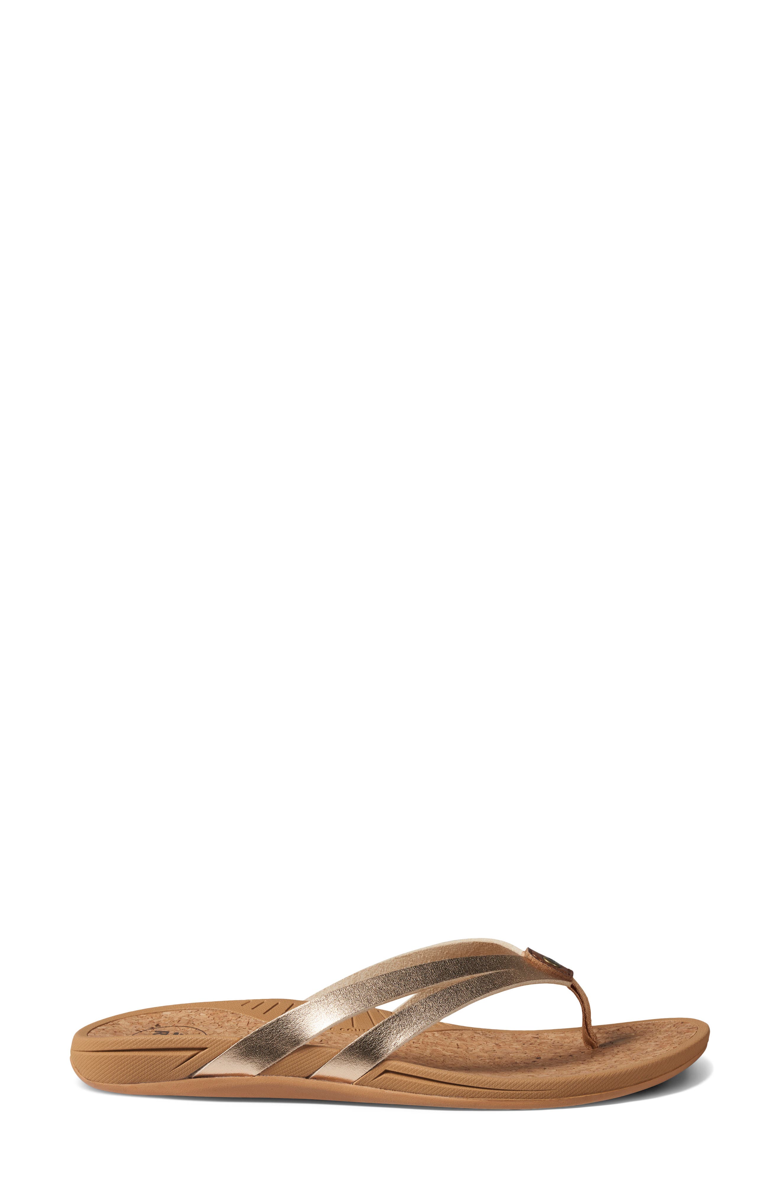 Reef Pacific Joy Flip Flop Sandal, Alternate, color, Golden Hour