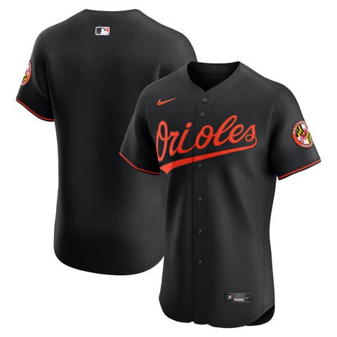 Men's Nike Black Baltimore Orioles Alternate  Elite Jersey