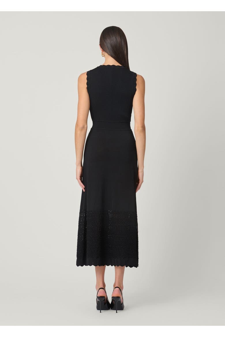 Brooke Pointelle Knit Dress, Alternate, color, Jet