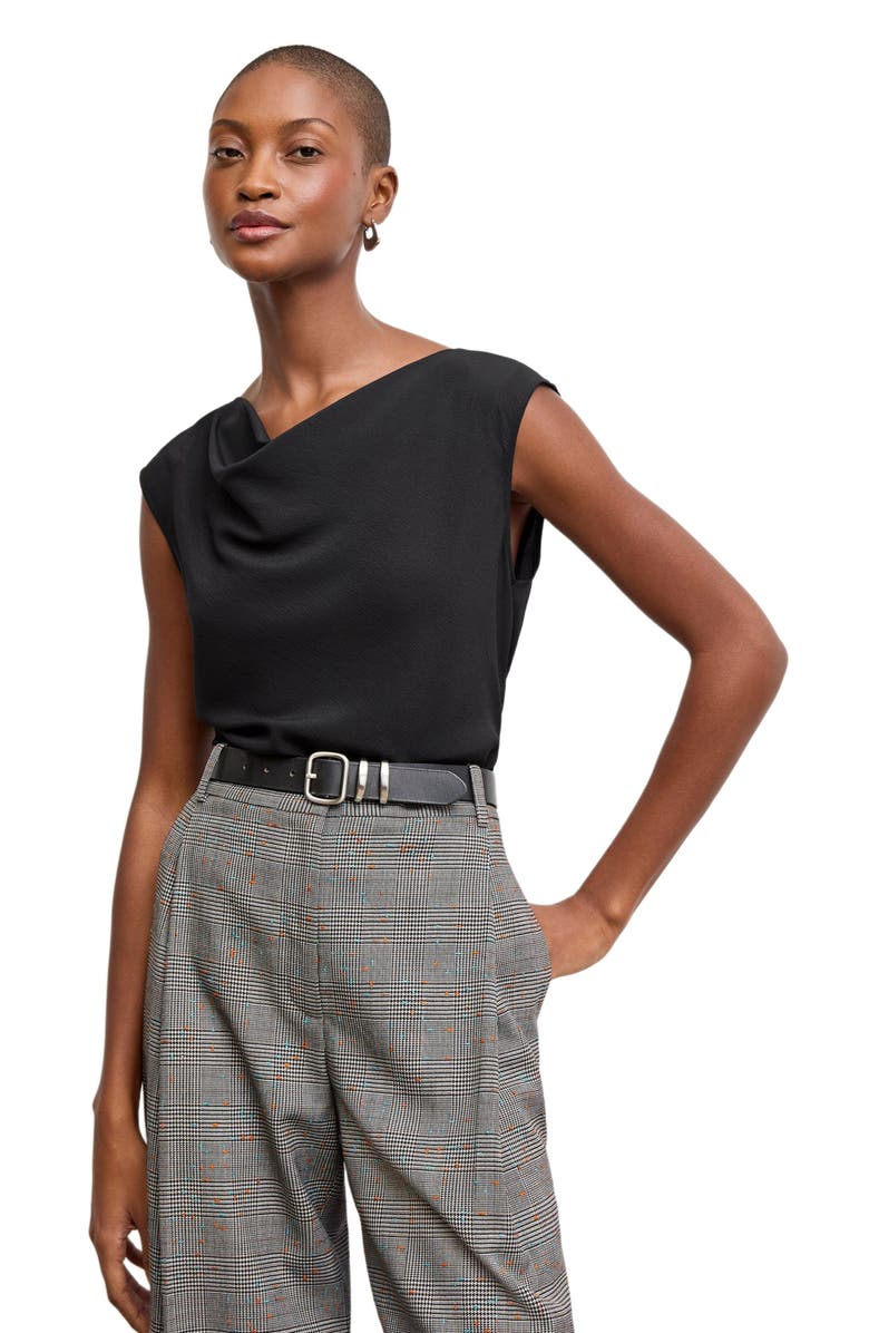 M.M.LaFleur Nora Top - Eco Soft Wave, Alternate, color, Black