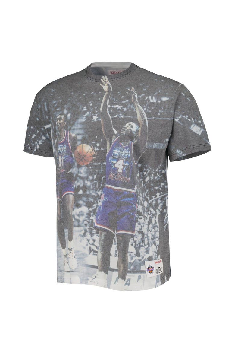 Men's Mitchell & Ness Detroit Pistons Above the Rim Graphic T-Shirt, Alternate, color, Gray