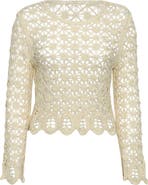 La Blanca Serenity Crop Cotton Cover-Up Top