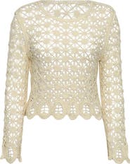 La Blanca Serenity Crop Cotton Cover-Up Top