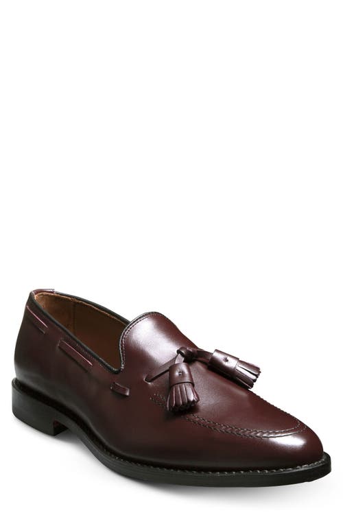 Allen Edmonds Grayson Tassel Loafer in Burgundy 