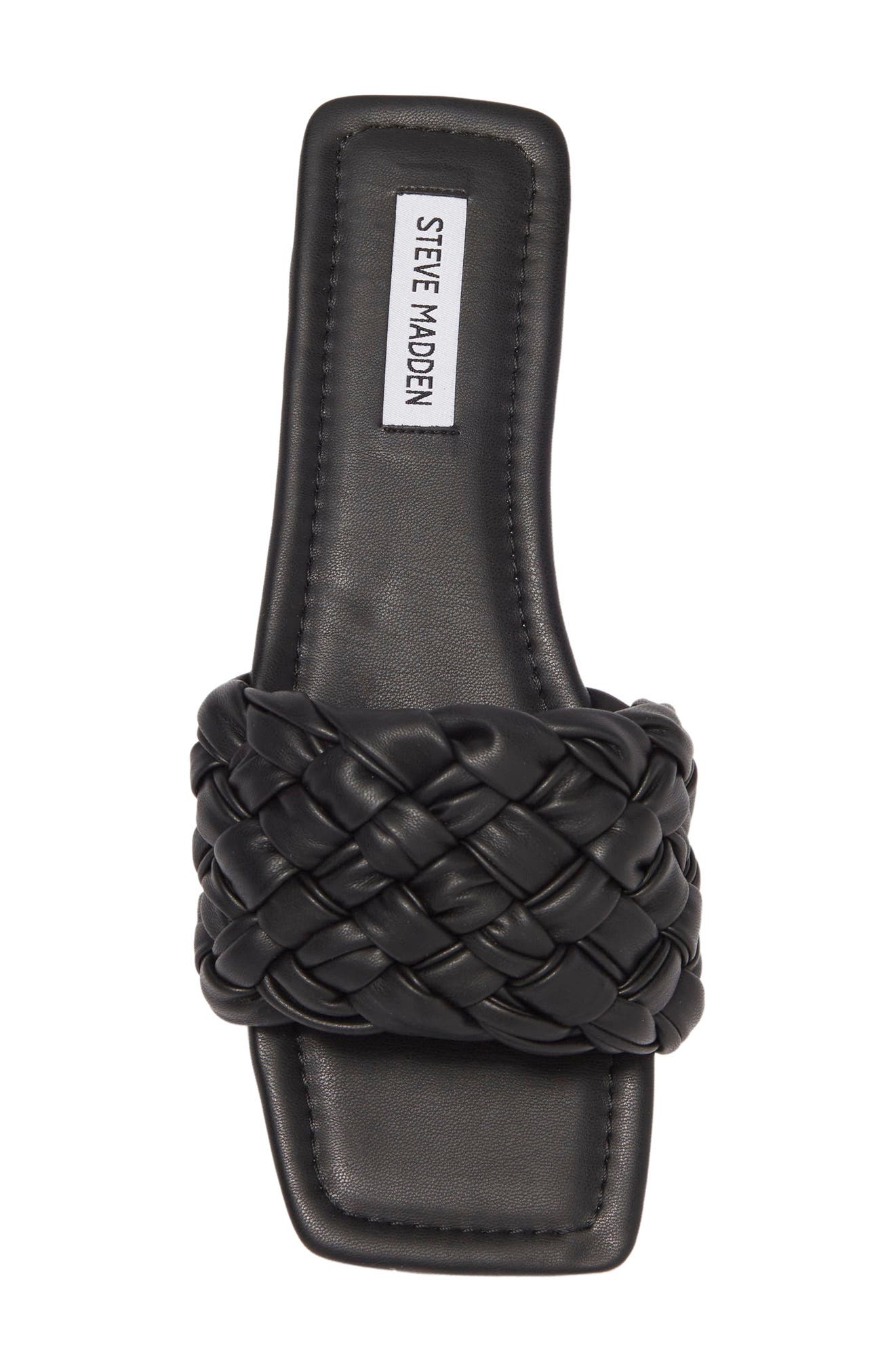 Steve Madden Mora Woven Slide Sandal, Alternate, color, 