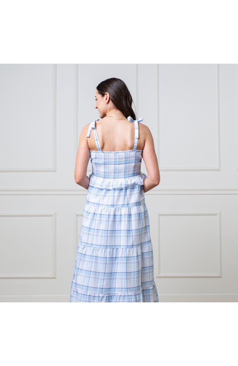 Hope & Henry Women's Organic Smocked Tiered Dress, Alternate, color, 