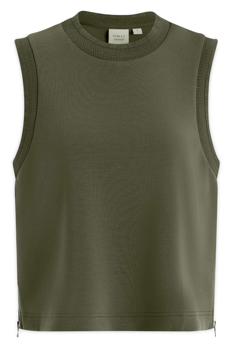 Shea Crop Tank, Alternate, color, THYME
