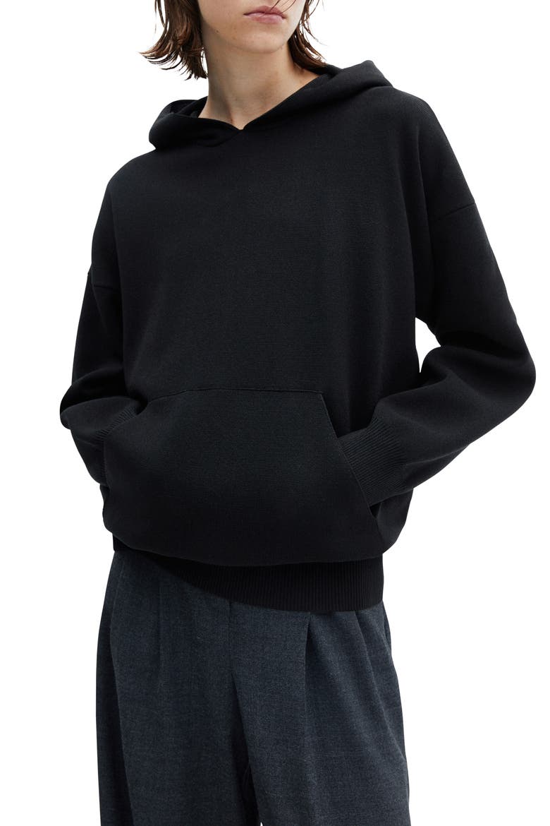 Oversize Hoodie, Main, color, BLACK