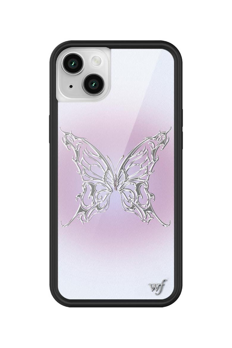 Ai Butterfly iPhone Case, Alternate, color, Purple