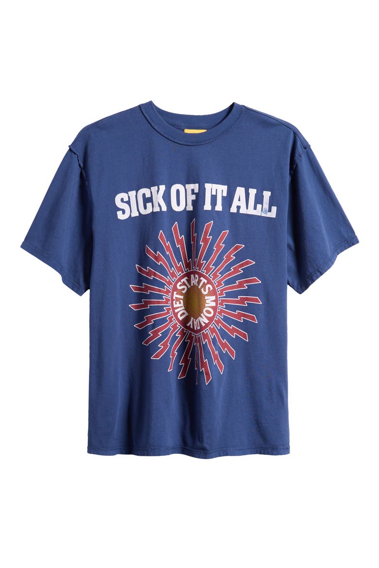Sick of it All Graphic T-Shirt, Alternate, color, NAVY
