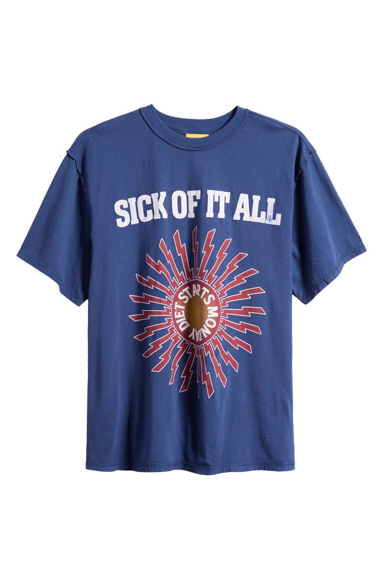 DIET STARTS MONDAY Sick of it All Graphic T-Shirt, Alternate, color, 