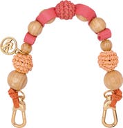 Longchamp Wood Bead Handle Strap