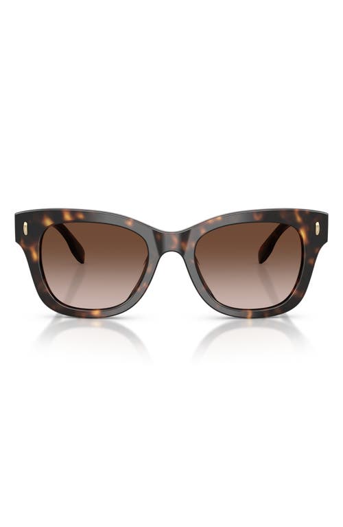 Tory Burch Tortoiseshell Square Sunglasses In Multi