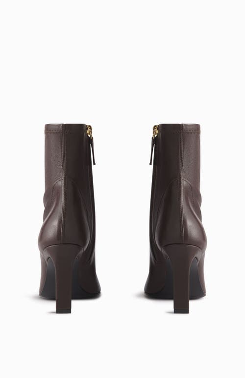Co Ankle Heel Boot In Brown