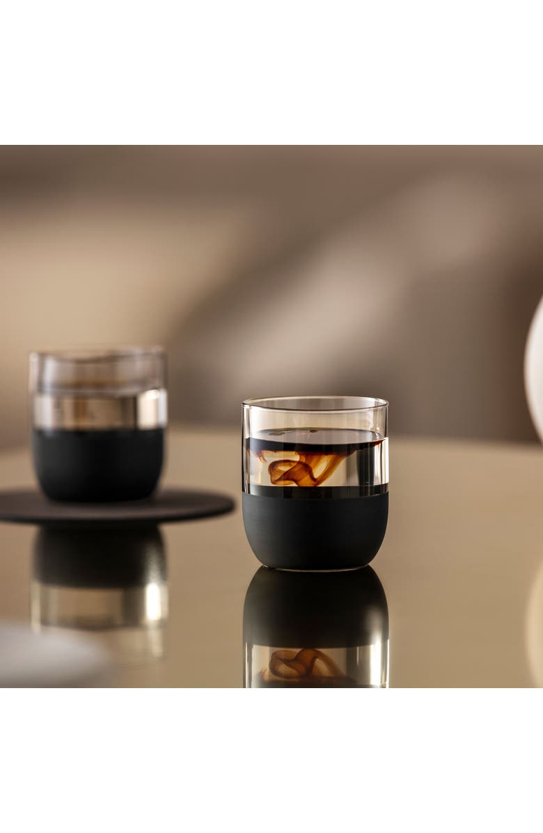 Villeroy & Boch Manufacture Rock Shot Glass Set 4, Alternate, color, Clear