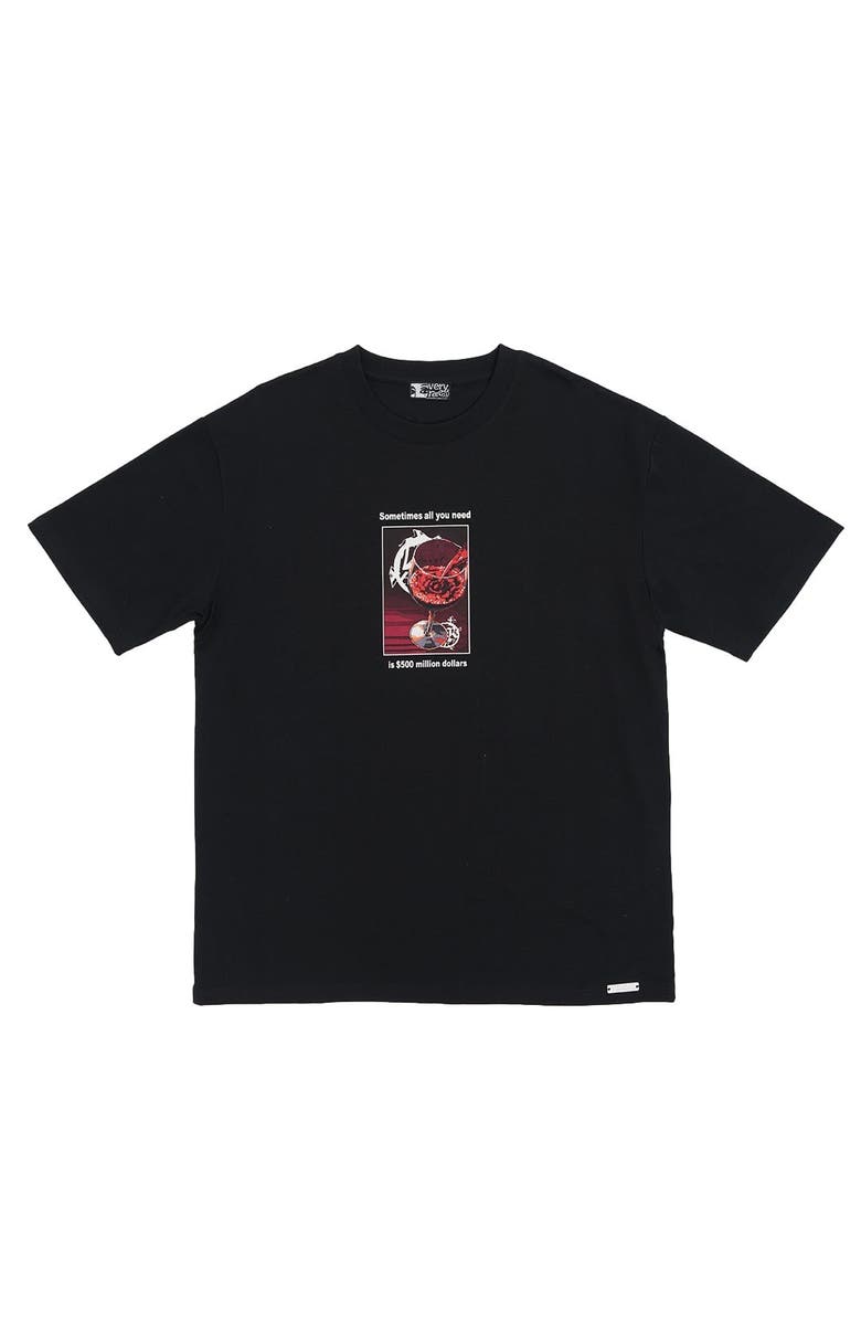 VERYRARE Red Wine Tee, Main, color, Black