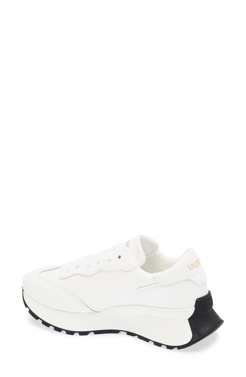 Valentino By Mario Valentino Reginal Sneaker In White