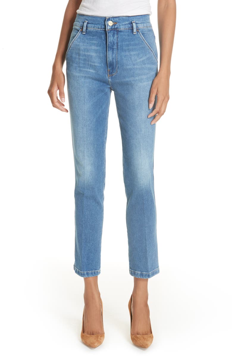 FRAME Le Slender Straight Leg Jeans, Main, color, 