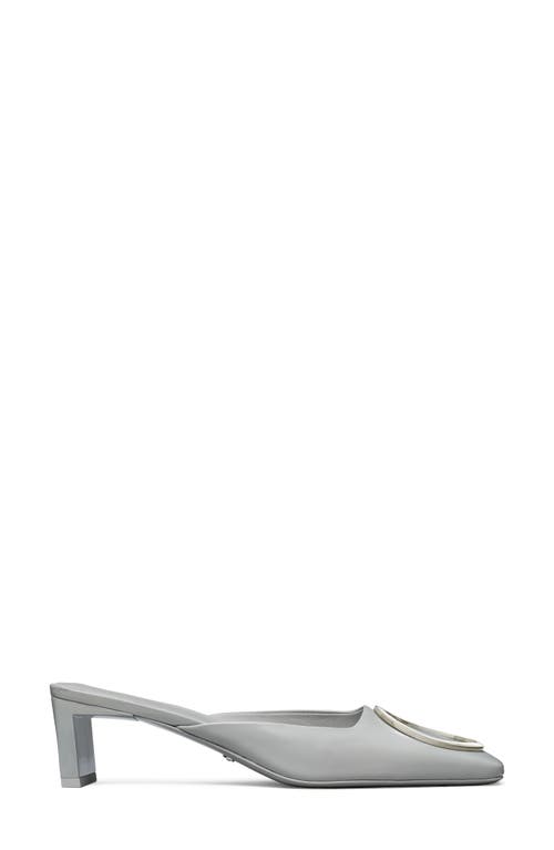 Tory Burch Ring Mule In Silver