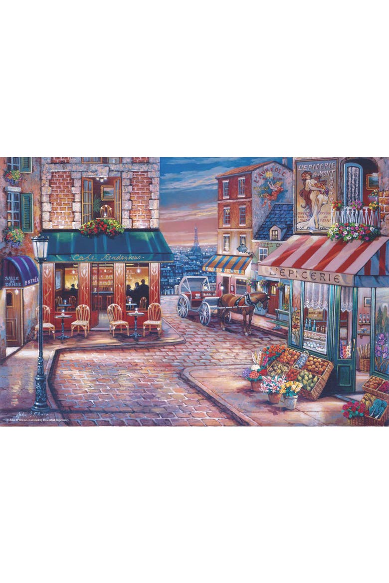 Cafe Rendezvous 500 piece Jigsaw Puzzle for Adults, Alternate, color, Multicolor