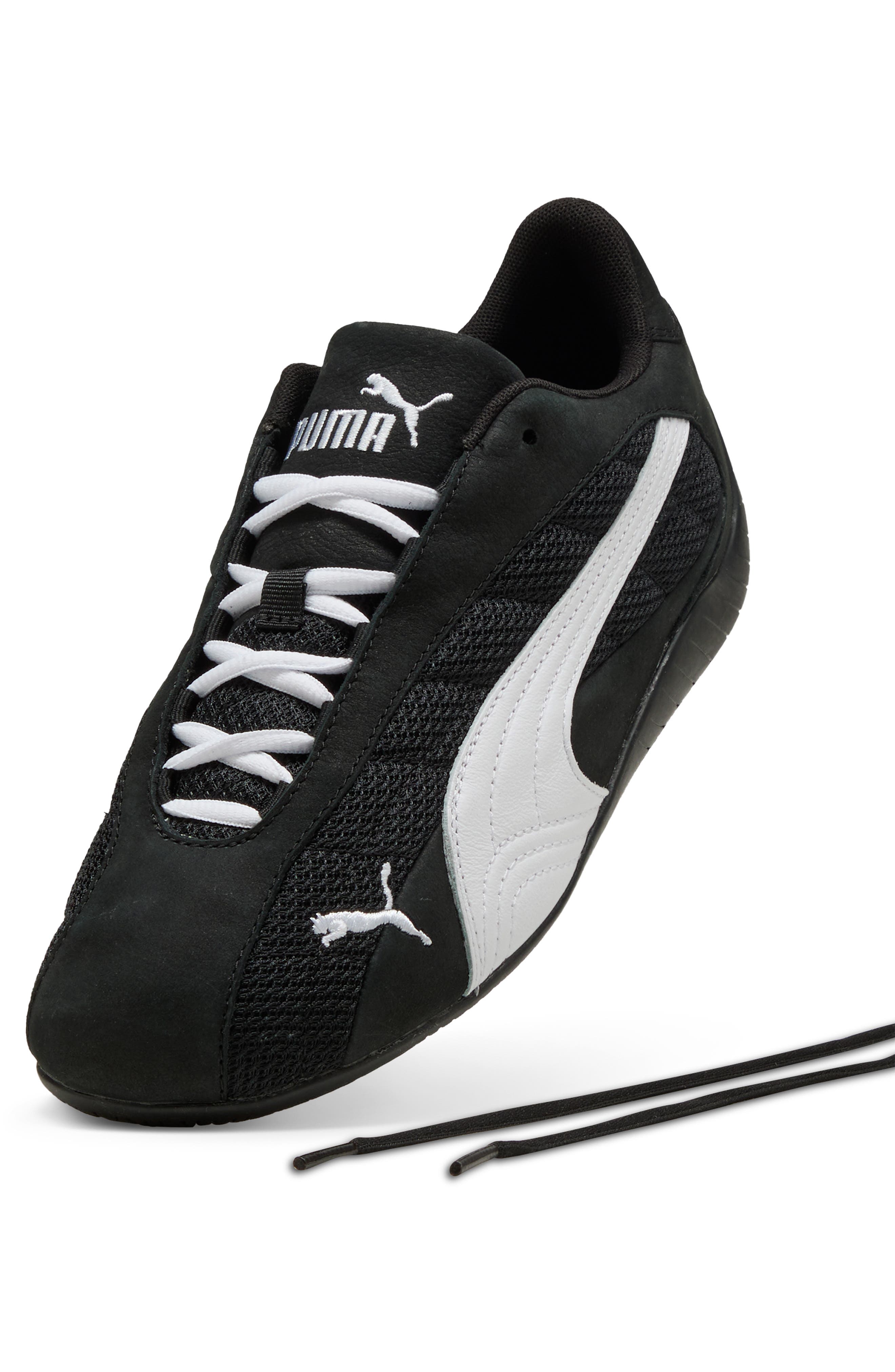 PUMA Speedcat Plus Sneaker, Alternate, color, Puma Black/ Puma White