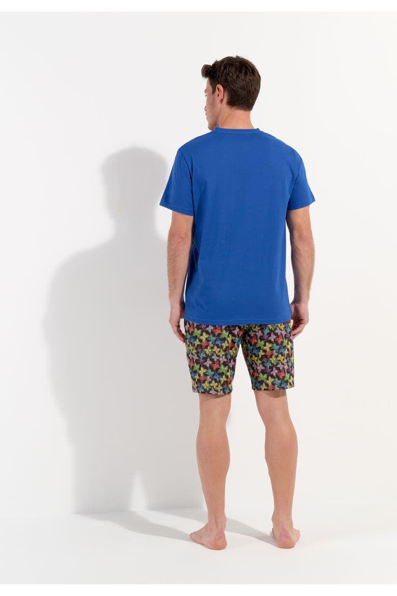 Butterfly Short Sleepwear, Alternate, color, Multico Print