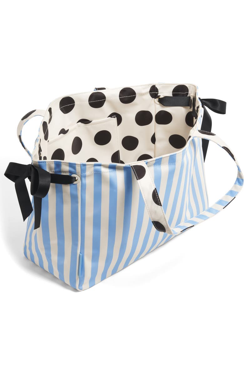 Stoney Clover Lane Medium Everything Reversible Tote, Alternate, color, Periwinkle Stripes