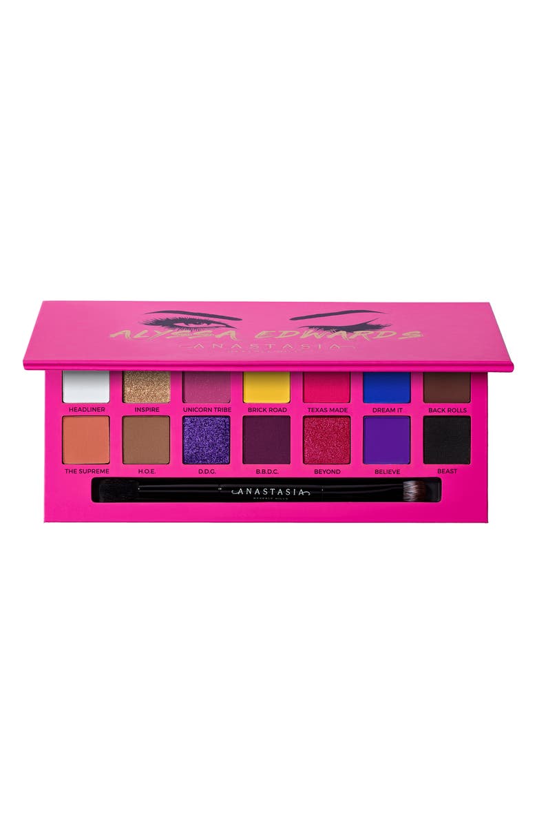 Anastasia Beverly Hills Alyssa Edwards Eyeshadow Palette, Main, color, 
